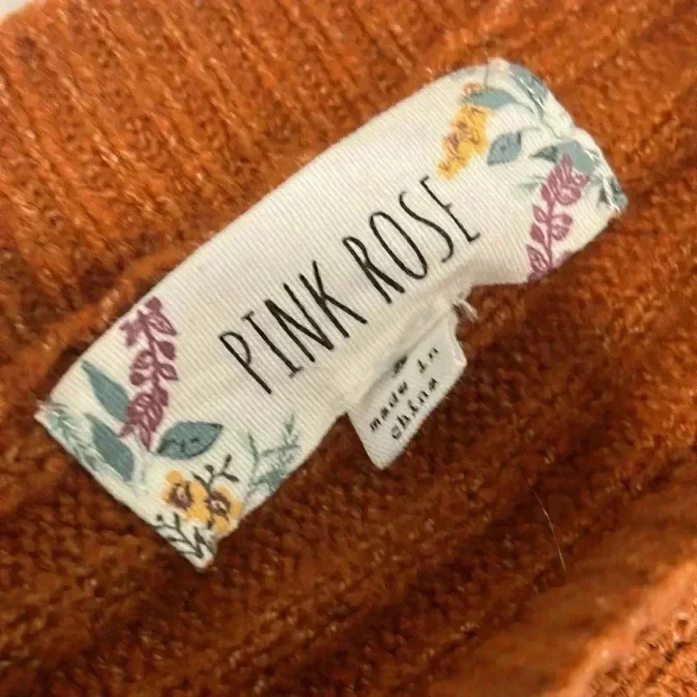 Pink Rose sweater